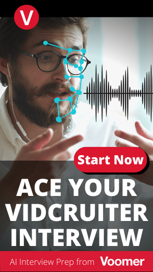 Try Voomer - Practice video interviews with AI feedback