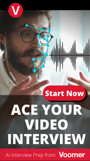 Try Voomer - Practice video interviews with AI feedback