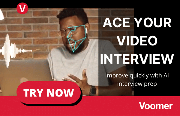 Try Voomer - Practice video interviews with AI feedback